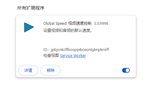 Global Speed