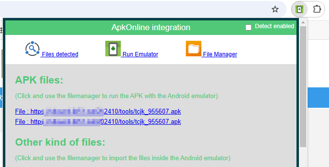 ApkOnline Android 模拟器的 APK 管理器