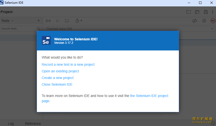 Selenium IDE