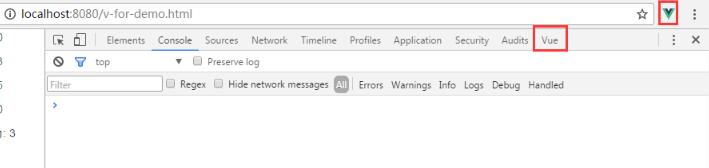 Vue.js devtools beta